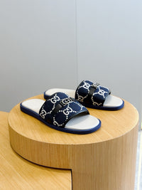 Monogram Slide Sandals
