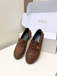 Suede Loafers