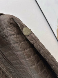 Quilted Hooded Cape