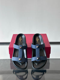 Garavani VLogo Calf Leather Slides