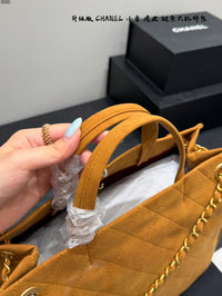 Suede Tote Bag