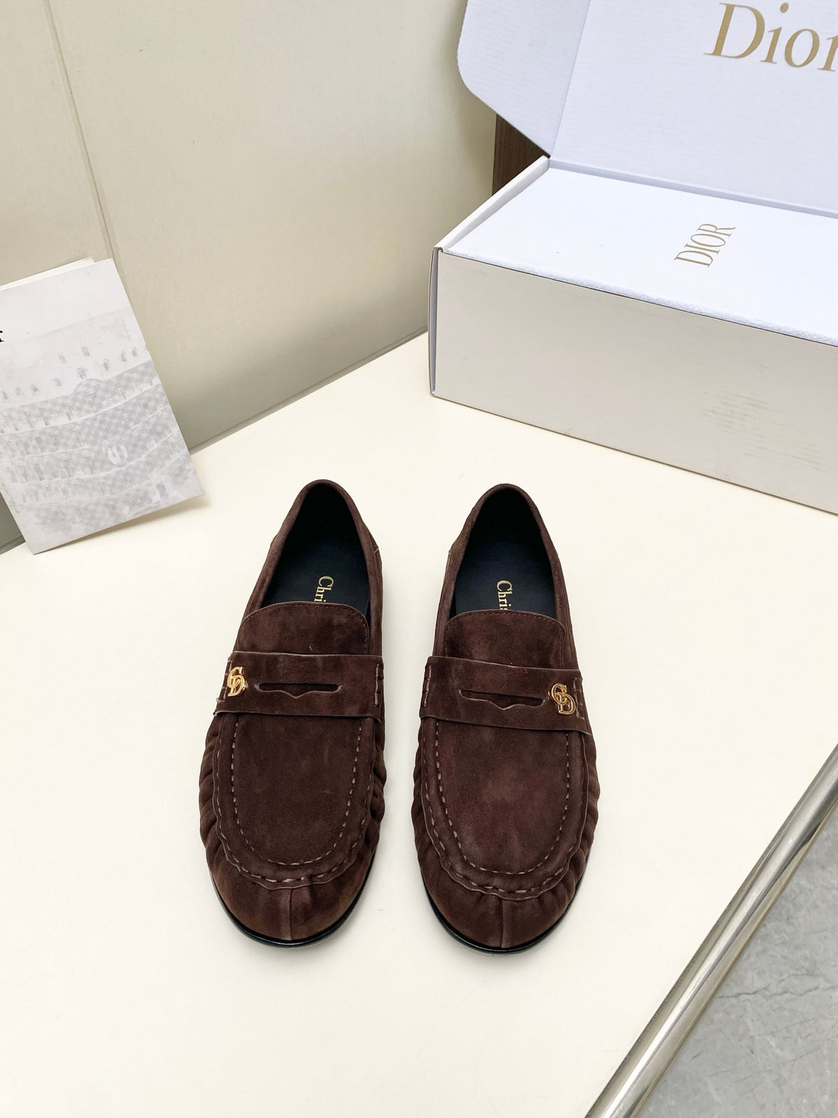 Suede Loafers