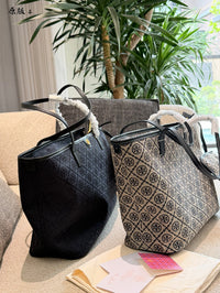 T Monogram Small Zip Tote