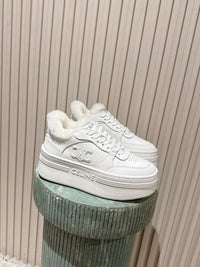 Block Wedge Sneakers
