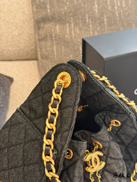 25C Bag Black Denim
