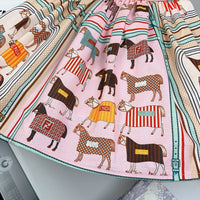Horse Print Dress Set