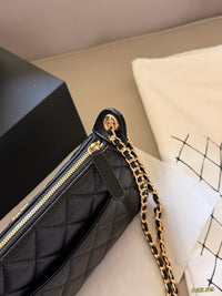 Quilted Pochette Bag