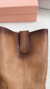 Foule Leather Booties