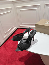 Miss Z Embellished Mules 10cm