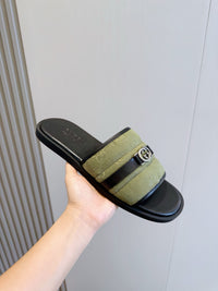 Monogram Slide Sandals