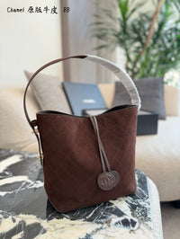 Quilted Leather Hobo Bag