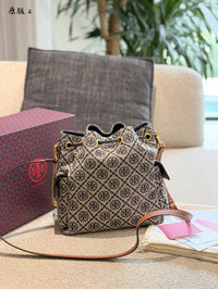 T Monogram Bucket Bag