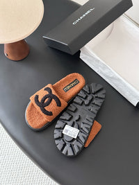 26K Plush Slide Sandals