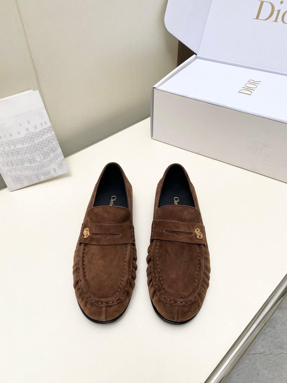 Suede Loafers