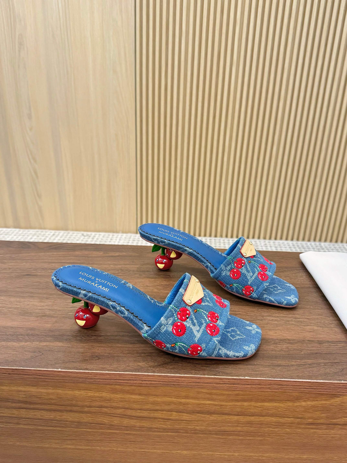 Cherry Lily Mules