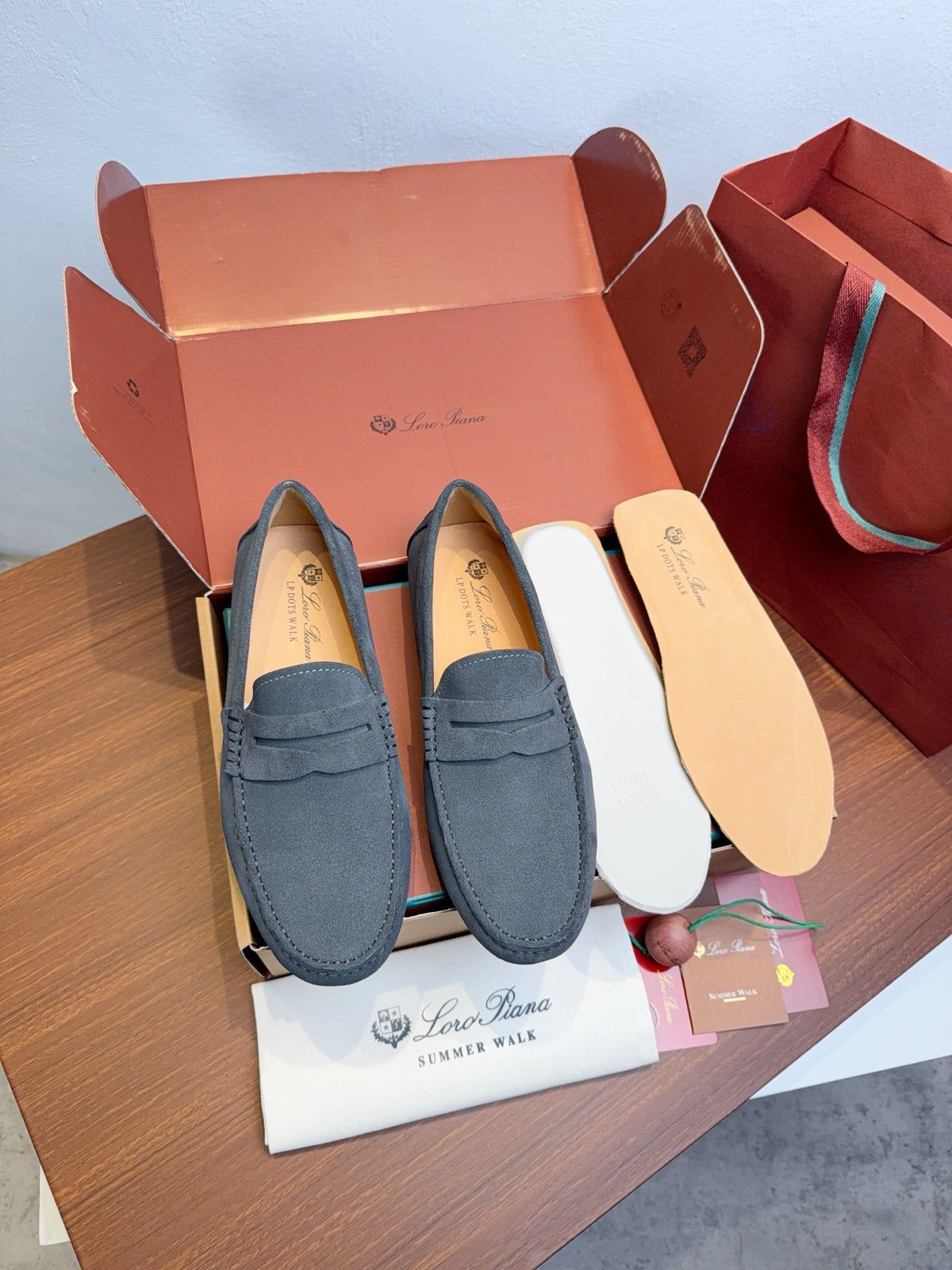 Suede Summer Walk Loafers