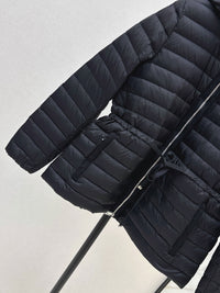 26S Raie Hooded Short Down Jacket