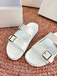 Leather Sliders