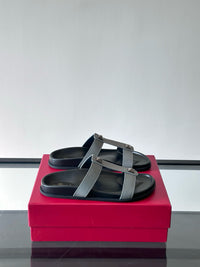 Garavani VLogo Calf Leather Slides