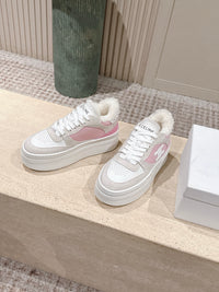 Block Wedge Sneakers
