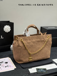 Suede Tote Bag