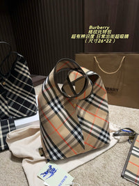 Check Hobo Bag