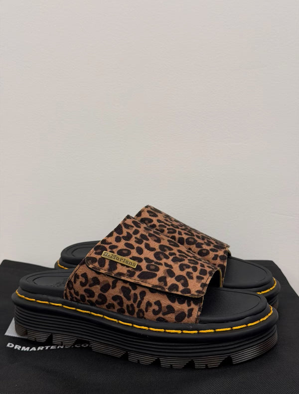 Mattison Leopard Slide Sandals