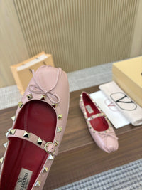 Garavani Mary Jane Rockstud Ballerinas