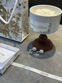 Pearl Star Earrings