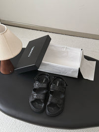 26S Tweed Sandals