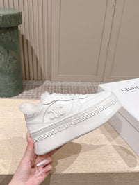 Block Wedge Sneakers