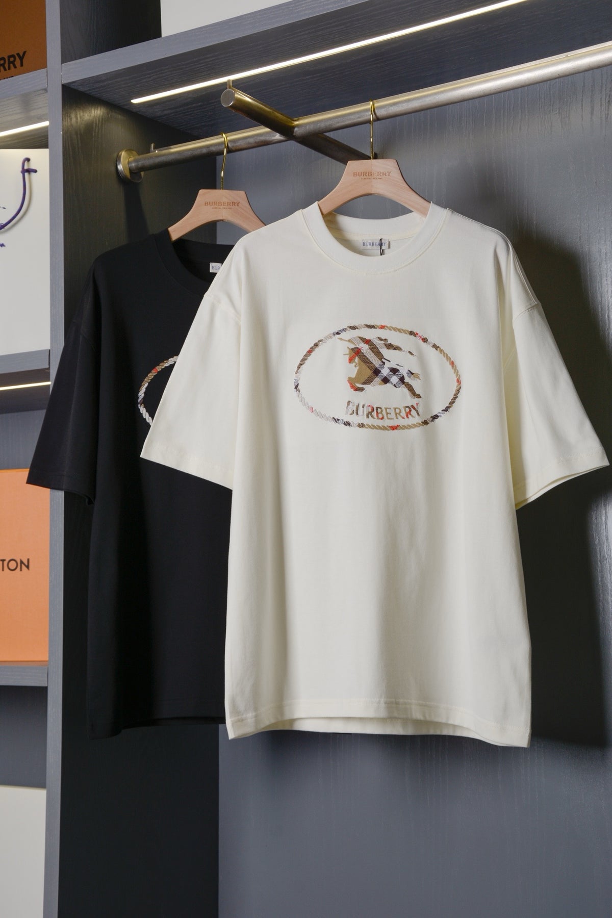 Check Knight Stamp T-Shirt