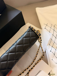 Quilted Pochette Bag