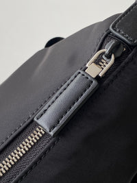 Explore Re-Nylon and Leather Shoulder Bag