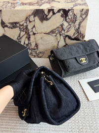 Double Flap Shoulder Bag