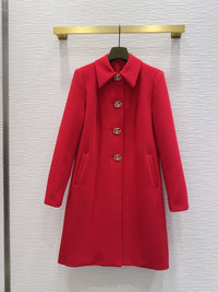 26S Wool Natté Coat