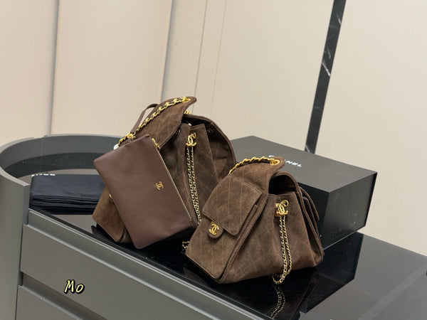 25 Bag Suede Calfskin