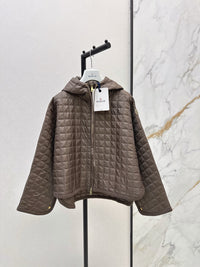 Quilted Hooded Cape