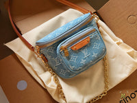Mini Bumbag Sky Blue Denim