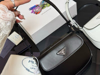Cleo Brushed Leather Shoulder Bag