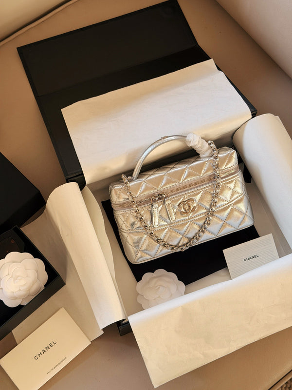 Silver Vanity Bag