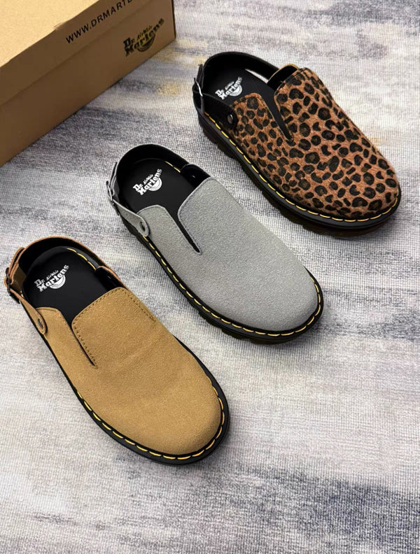 Suede Slingback Mule