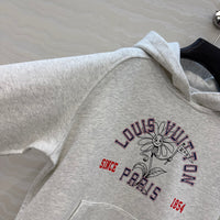 26S Signature Print Varsity Stripe Hoodie Set