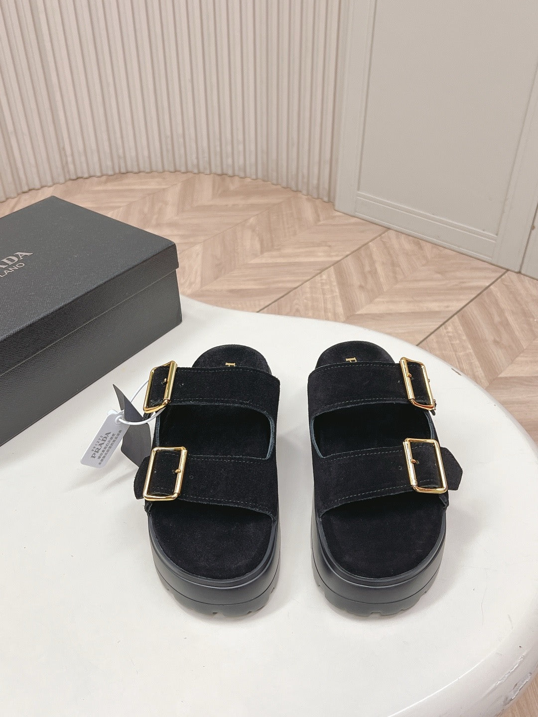 Platform Flat Sandals
