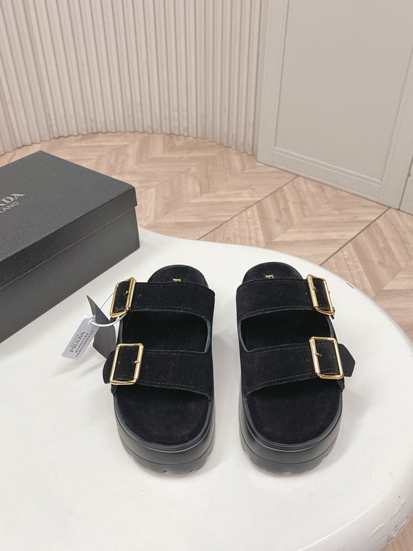 Platform Flat Sandals