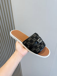 Monogram Slide Sandals