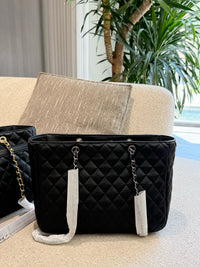 Two Tone Shopping Tote