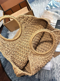 Raffia Tote Bag