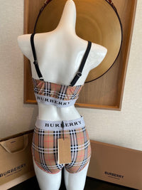 Vintage Check Bikini Set
