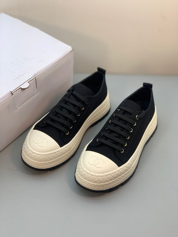 Black and White Trainers